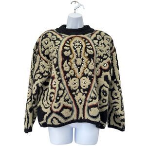 Kitty Hawk by VIVAN Wang Black Cream Embellished